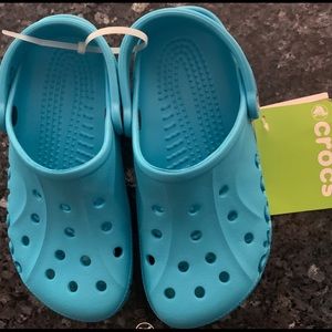 NEW Baya CROCS - surf - size 6 women